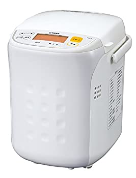 【中古】【未使用】タイガー ホームベーカリー 「やきたて」 ホワイト 1斤用 KBC-S100W