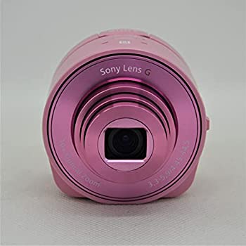 【中古】【未使用】SONY デジタルカメラ Cyber-shot レンズスタイルカメラ QX10 ピンク DSC-QX10-P