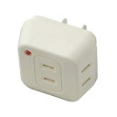 【中古】【未使用】ヤザワコーポレーション 雷サージ付トリプルタップ 3個口 白 Y02TK300WH