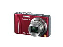 【中古】パナソニック デジタルカメラ LUMIX TZ20 レッド DMC-TZ20-R