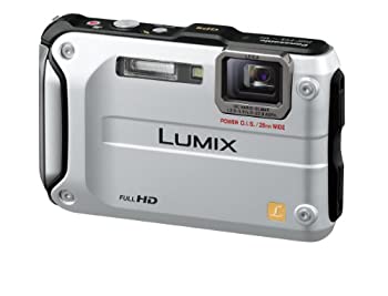 【中古】パナソニック デジタルカメラ LUMIX FT3 プレシャスシルバー DMC-FT3-S