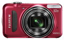 【中古】FUJIFILM デジタルカメラ FinePix T300 レッド FX-T300R