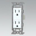 【中古】東芝ライテック 接地ダブルコンセント NDG2122E(WW)