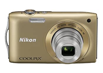 【中古】Nikon デジタルカメラ COOLPIX クールピクス S3300 スイートゴールド S3300GL