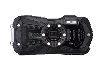 【中古】PENTAX 防水デジタルカメラ Optio WG-2 (オールブラック) 約1600万画素 CALSモード OPTIOWG-2BK
