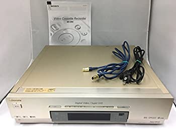 【中古】ソニー S-VHSハイファイ/miniDV デジタルダブルビデオデッキ WV-DR9 ケーブル付 (デパート 高額品／常温倉庫)