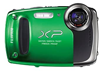 【中古】FUJIFILM デジタルカメラ FinePix XP50 光学5倍 グリーン F FX-XP50GR