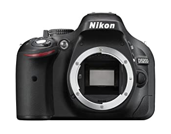 【中古】Nikon デジタル一眼レフカメラ D5200 ボディー ブラック D5200BK