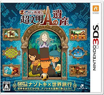 【中古】レイトン教授と超文明Aの遺産 - 3DS 【中古】レイトン教授と超文明Aの遺産 - 3DS