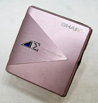 【中古】SHARP　シャープ　MD-DS5-P　ピンク系　1ビットポータブルMDプレーヤー　MDLP対応　（MD再生専..