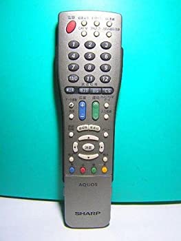 【中古】シャープ テレビリモコン GA463WJSA