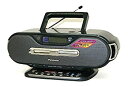 【中古】Panasonic パナソニック RX-MDX80-H グレー パーソナルMDシステム (CD/MDデッキ)(ラジカセ形状タイプ)