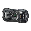 【中古】RICOH 防水デジタルカメラ RICOH WG-40 ブラック 防水14m耐ショック1.6m耐寒-10度 RICOH WG-40 BK 04675