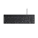 【中古】エレコム 有線キーボード フルサイズ 日本語109キー(ブラック) TK-FCM085BK