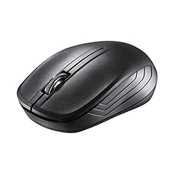 【中古】BUFFALO 無線IRLEDマウス 3ボタン ブラック BSMRW21BK
