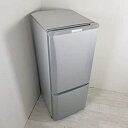 【中古】三菱 146L 2ドア冷蔵庫(ピュアシルバー)【右開き】MITSUBISHI MR-P15C-S