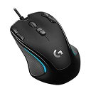 【中古】Logitech ゲーミングマウス ロジテック G300S 左右対称 プログラムボタン9個 高精度dpi Side3 並行輸入品