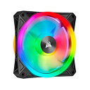 【中古】Corsair iCUE QL120 RGB 120mm シングルファン PWM対応 PCケースファン CO-9050097-WW FN1373
