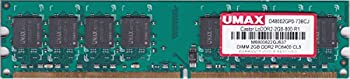 šUMAX 2GB DDR2-800 CL5 DDR2-800 ǥȥå 240pin U-DIMM Castor LoDDR2-2GB-800-R1 UMAX 2GB DDR2-800 CL5