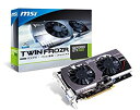 【中古】MSI GeForce GTX660 搭載ビデオカード オーバークロックモデル オリジナルファン採用 日本品 VD4776 N660GTX Twin Frozr III OC