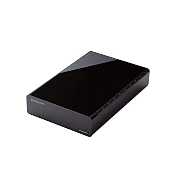 【中古】エレコム 外付けHDD Desktop Drive USB3.0 4TB ブラック 法人向け ELD-CED040UBK