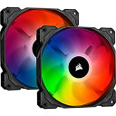 【中古】Corsair iCUE SP140 RGB PRO Dual Fan Kit with Lighting Node コントローラー付属 PCケースファン CO-9050096-WW FN1345