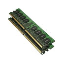 【中古】Buffalo D2/800-2G互換品 PC2-6400(DDR2-800)対応 240Pin用 DDR2 SDRAM DIMM 2GB×2枚セット