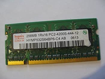 【中古】HYMP532S64BP6-C4 AB Hynix SODIMM 256MB DDR2 PC2-4200 RAMメモリ