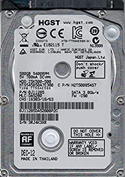 šhts545050?a7e380?P/N : 0j11285?MLC : da5280?HGST 500?GB