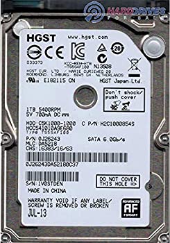 【中古】HGST CinemaStar c5 K1000 hcc541010 a9e680 1 TB 2.5 34 内蔵ハードドライブ SATA 5400 rpm 8 MBバッファ 0j26243