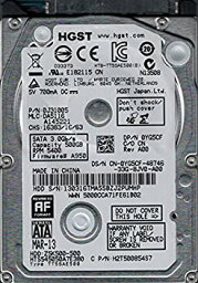 【中古】hts545050?a7e380?P/N : 0j31005?MLC : da5116?HGST 500?GB