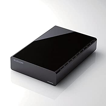【中古】エレコム 外付けハードディスク 1TB USB3.0対応 ブラック ELD-CED010UBK