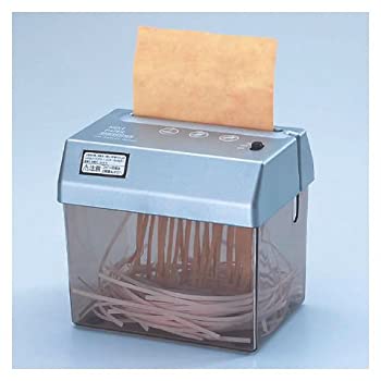 【中古】【未使用】レターオープナー付電動シュレッダー