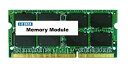 【中古】【未使用】アイ・オー・データ機器 PC3-8500(DDR3-1066)対応 204ピン S.O.DIMM 1GB SDY1066-1G(2)