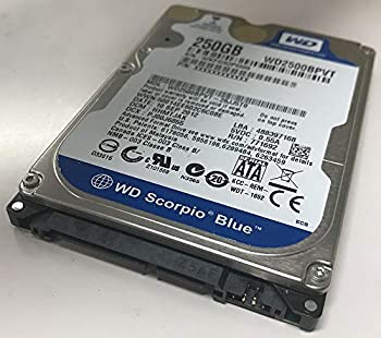 š̤ۡѡWD2.5HDD WD2500BPVT (250GB 5400rpm S-ATA) WD Blue