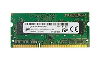 yÁzygpzMicron PC3L-12800S (DDR3L-1600) 4GB SO-DIMM 204pin m[gp\Rp dΉ