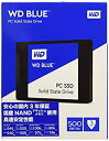 yÁzygpzWD SSD SSD 2.5C` 500GB WD Blue WDS500G1B0A/SATA3.0/3