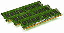 【中古】【未使用】Kingston 3GB 1333MHz DDR3 Non-ECC CL9 DIMM (Kit of 3) KVR1333D3N9K3/3G