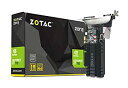 【中古】【未使用】ZOTAC GeForce GT 710 1GB DDR3 PCIE x 1、DVI、HDMI、VGA、ロープロファイルグラフィックカード(ZT-71304-20L)
