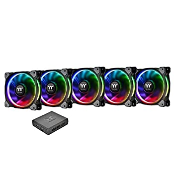 š̤ۡѡThermaltake Riing Plus 12 RGB Radiator Fan TT Premium Edition -5Pack- ե FN1088CL-F054-PL12SW-A