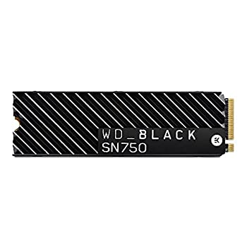 yÁzygpzWESTERN DIGITAL WD Black SN750 SSD M.2 PCIe Gen 3x4 with NVME 1TB heatsink