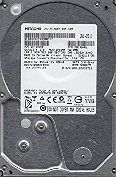 yÁzygpzHDS721010CLA332%J}% PN 0F10383%J}% MLC JPT3MA%J}% Hitachi 1TB SATA 3.5 Hard Drive [sAi]