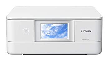 【中古】【未使用】エプソン プリンター インクジェット複合機 カラリオ EP-882AW ホワイト(白) 2019年新モデル