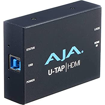 【中古】【未使用】AJA(アジャ) U-TAP HDMI シンプル USB 3.0電源 HDMIキャプチャー