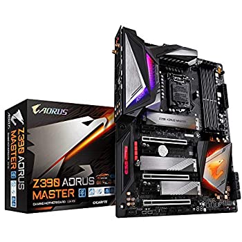 【中古】【未使用】ギガバイトZ390 AORUS MASTERマザーボードの新機種Gigabyte Z390 Aorus Master、Intel Z390 - Sockel 1151 Black