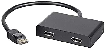 yÁzMonoprice 121972 2|[g DisplayPort 1.2 - DisplayPort }`Xg[ gX|[g (MST) nu DP - DP ubN 7.6 x 5.8 x 1.3