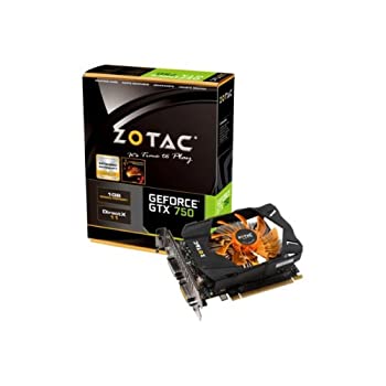 【中古】ZOTAC GeForce グラフィックボード GTX750 1GB 日本品 VD5282 ZTGTX750-1GD5R01