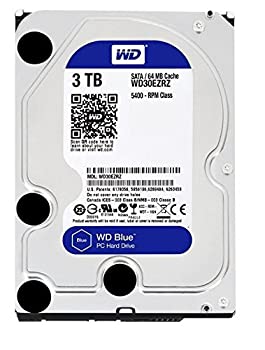 yÁzWD Blue 3TB Desktop Hard Disk Drive - 5400 RPM SATA 6 Gb/s 64MB Cache 3.5 Inch - WD30EZRZ [sAi]