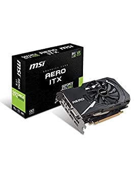 【中古】MSI ショート基盤採用 グラフィックスカード GEFORCE GTX 1060 AERO ITX 6G OC