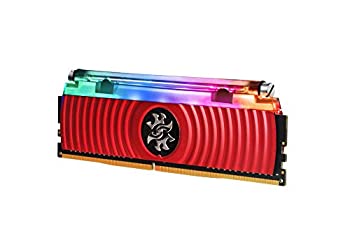 【中古】XPG SPECTRIX D80 DDR4-3600MHz 液体冷却RGB デスクトップPC用 メモリ8GB×2枚 AX4U360038G17-D..